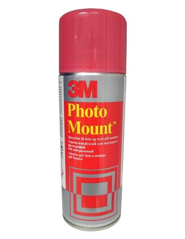 Adesivo spray Photo Mount "3M" 400 ml, permanente.