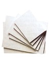 Cartoni telati rettangolari puro cotone grana media 20x30 cm