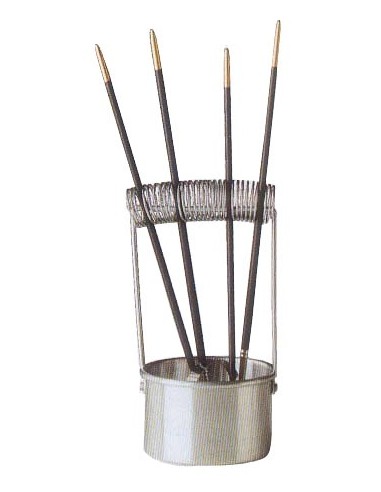 Lava pennelli in metallo "MyArte" 9x20 cm