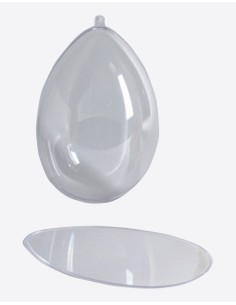 Uova plastica con divisorio trasparente "MyArte" diam. 14 cm