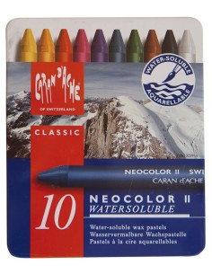 Caran d'Ache "Neocolor II" 10 pastelli