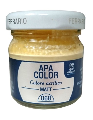 Colore acrilico serie APA COLOR 40 ml Giallo scuro