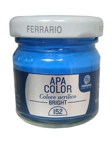 Apa Color "Ferrario" - Blue fosforescente 40 ml