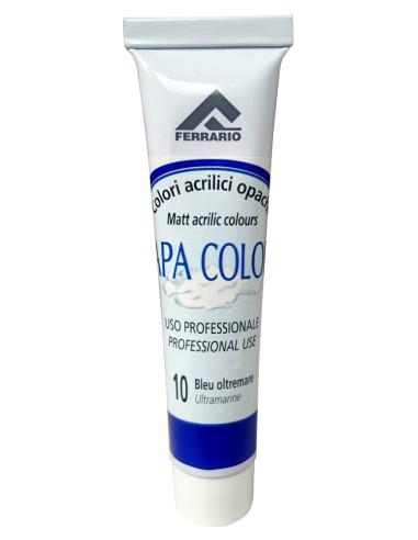 Colore acrilico serie APA COLOR 20 ml opaco Bianco Iridesc.