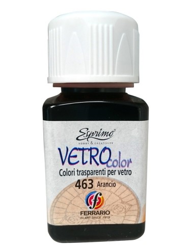 Colore trasparente per vetro, 50 ml Carminio FERRARIO