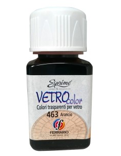 Colore trasparente per vetro, 50 ml Magenta FERRARIO