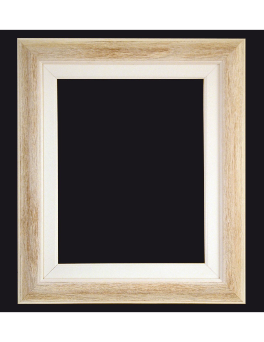 Cornice Clapton, Quadrata, Dimensioni: 28 x 28 x 2 cm, Per immagini da  24,4 x 24,4 cm, Con passepartout per foto da 17,8 x 17,8 cm, Frontale in  vetro, Da appoggiare o appendere alla parete